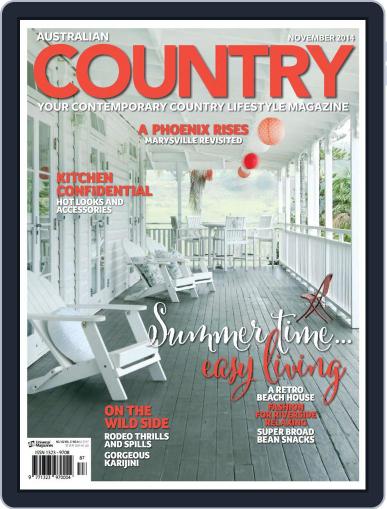 Australian Country October 29th, 2014 Digital Back Issue Cover