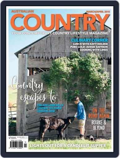 Australian Country March 18th, 2015 Digital Back Issue Cover