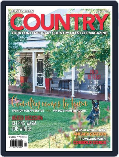 Australian Country May 5th, 2015 Digital Back Issue Cover