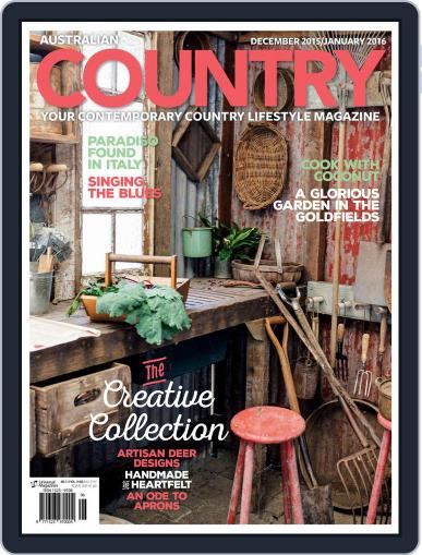 Australian Country December 8th, 2015 Digital Back Issue Cover