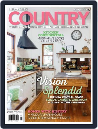Australian Country June 8th, 2016 Digital Back Issue Cover