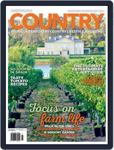 Australian Country December 1st, 2016 Digital Back Issue Cover