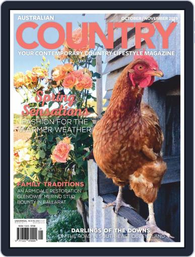 Australian Country October 1st, 2019 Digital Back Issue Cover