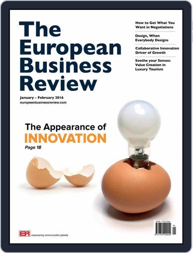 The European Business Review January 27th, 2016 Digital Back Issue Cover