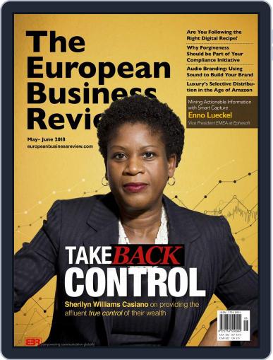 The European Business Review May 1st, 2018 Digital Back Issue Cover