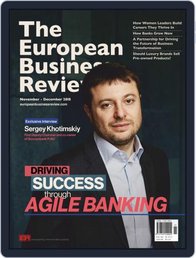 The European Business Review November 1st, 2018 Digital Back Issue Cover