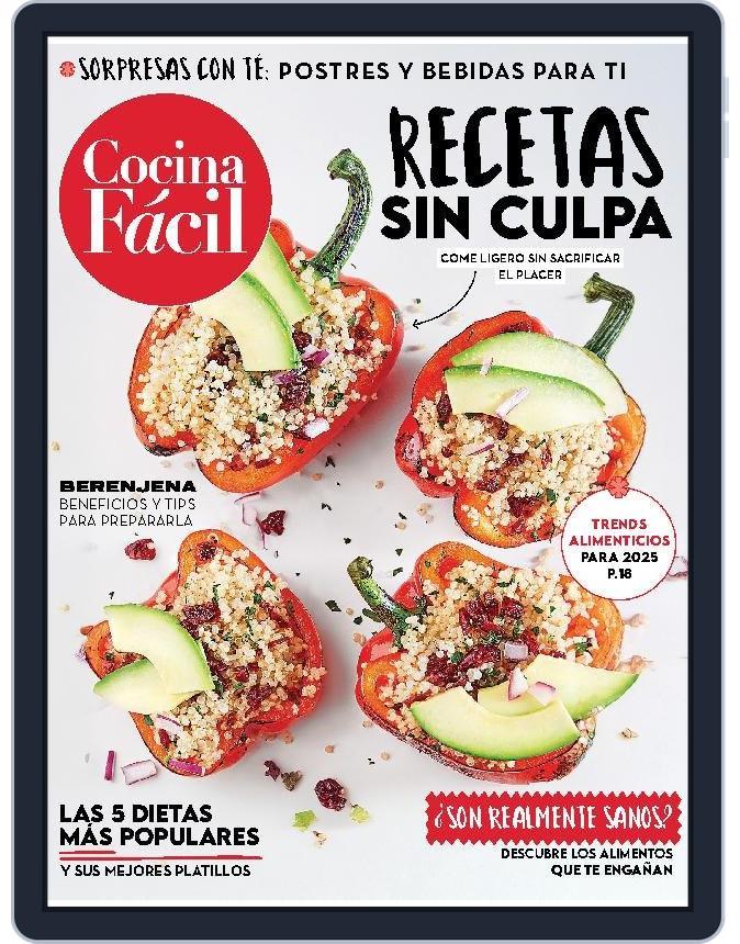 Cocina Fácil Mexico January 1st, 2025 Digital Back Issue Cover