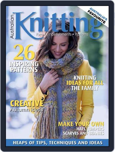 Australian Knitting February 16th, 2016 Digital Back Issue Cover