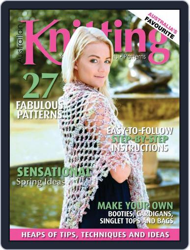 Australian Knitting July 1st, 2016 Digital Back Issue Cover