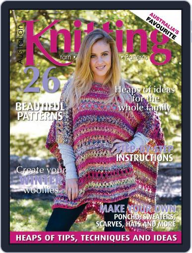 Australian Knitting April 1st, 2017 Digital Back Issue Cover