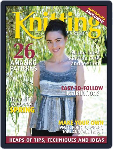 Australian Knitting July 1st, 2017 Digital Back Issue Cover