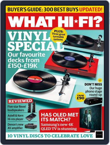 What Hi-Fi? Sound and Vision May 1st, 2019 Digital Back Issue Cover