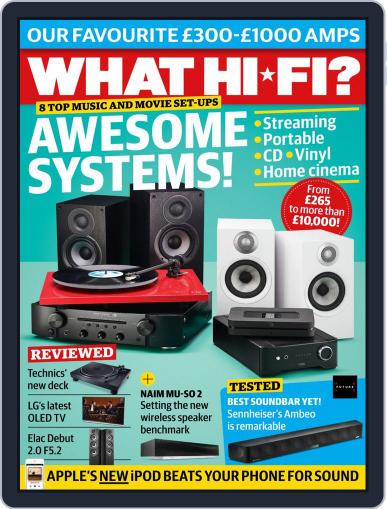 What Hi-Fi? Sound and Vision September 1st, 2019 Digital Back Issue Cover