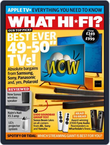 What Hi-Fi? Sound and Vision December 1st, 2019 Digital Back Issue Cover