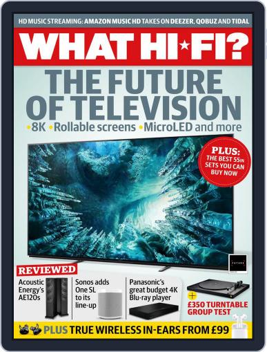 What Hi-Fi? Sound and Vision March 1st, 2020 Digital Back Issue Cover