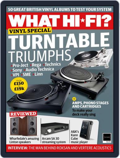 What Hi-Fi? Sound and Vision May 1st, 2020 Digital Back Issue Cover