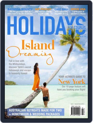 Holidays for Couples March 26th, 2014 Digital Back Issue Cover