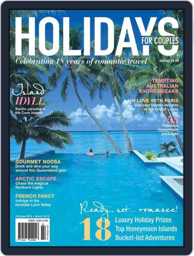Holidays for Couples October 14th, 2014 Digital Back Issue Cover
