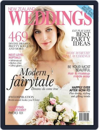 New Zealand Weddings October 1st, 2015 Digital Back Issue Cover
