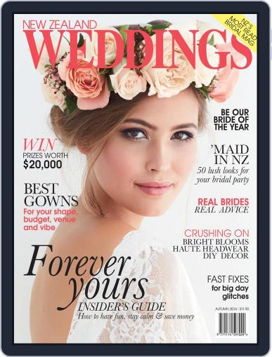 New Zealand Weddings April 1st, 2016 Digital Back Issue Cover