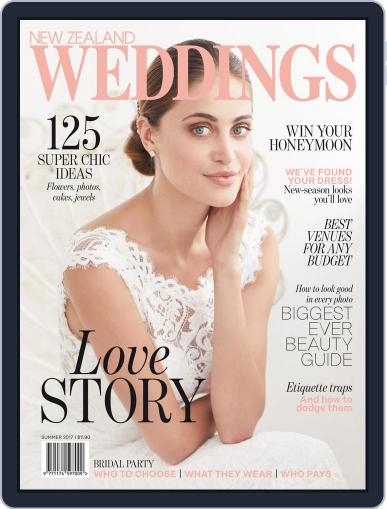 New Zealand Weddings January 1st, 2017 Digital Back Issue Cover