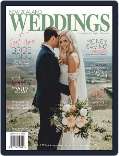 New Zealand Weddings December 20th, 2018 Digital Back Issue Cover