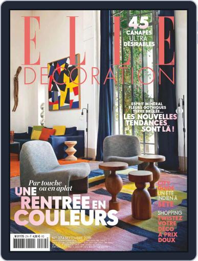 Elle Décoration France September 1st, 2019 Digital Back Issue Cover