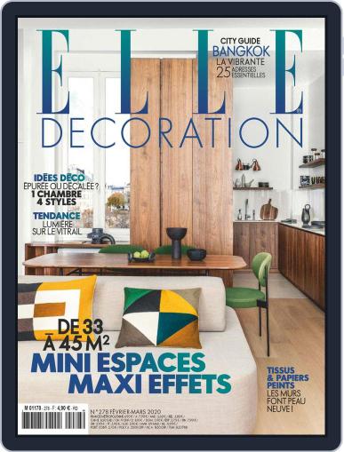Elle Décoration France February 1st, 2020 Digital Back Issue Cover