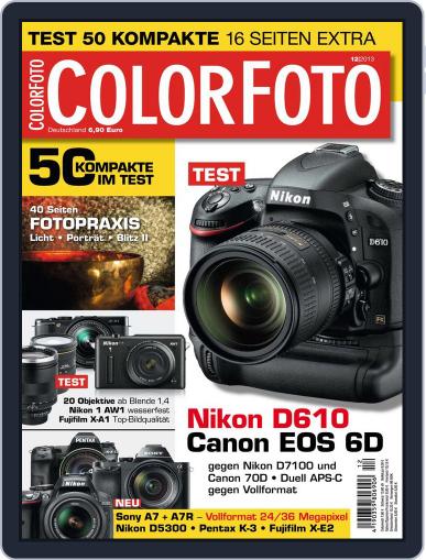 Colorfoto November 4th, 2013 Digital Back Issue Cover