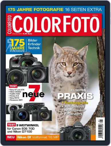 Colorfoto December 10th, 2013 Digital Back Issue Cover