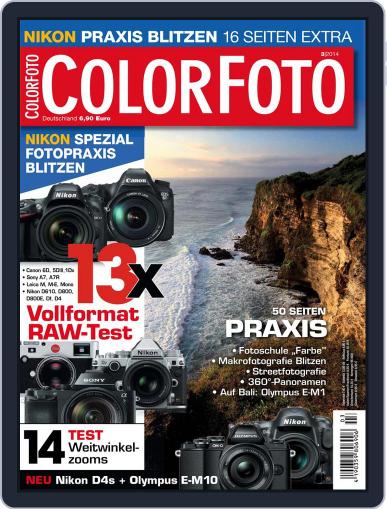 Colorfoto February 12th, 2014 Digital Back Issue Cover