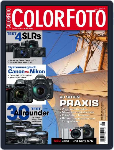 Colorfoto May 1st, 2014 Digital Back Issue Cover