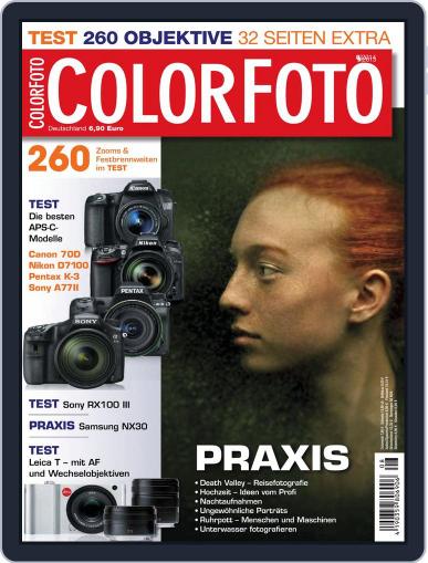 Colorfoto July 3rd, 2014 Digital Back Issue Cover