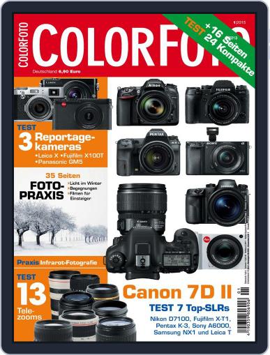 Colorfoto December 8th, 2014 Digital Back Issue Cover