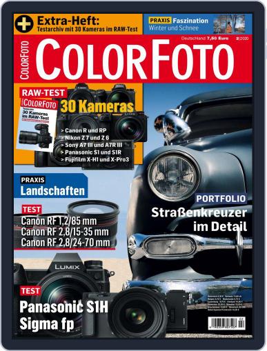 Colorfoto February 1st, 2020 Digital Back Issue Cover