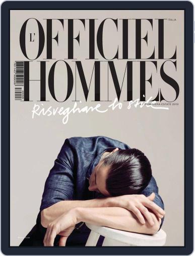 L'Officiel Hommes Italia February 27th, 2013 Digital Back Issue Cover
