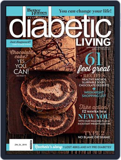 Diabetic Living Australia September 1st, 2018 Digital Back Issue Cover