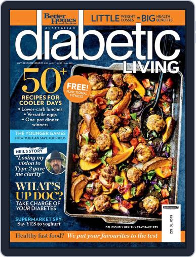 Diabetic Living Australia May 1st, 2019 Digital Back Issue Cover