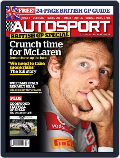 Autosport July 13th, 2011 Digital Back Issue Cover