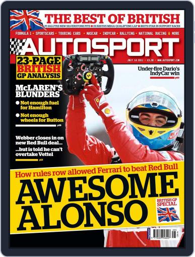 Autosport July 14th, 2011 Digital Back Issue Cover