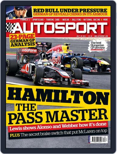 Autosport July 28th, 2011 Digital Back Issue Cover
