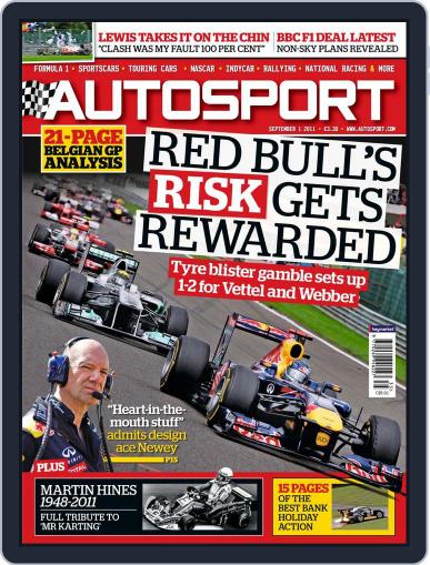 Autosport August 31st, 2011 Digital Back Issue Cover