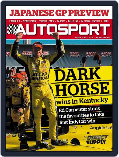Autosport October 6th, 2011 Digital Back Issue Cover