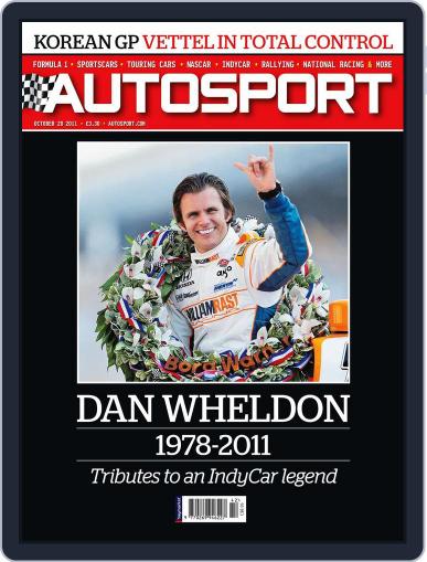 Autosport October 19th, 2011 Digital Back Issue Cover