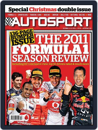 Autosport December 15th, 2011 Digital Back Issue Cover