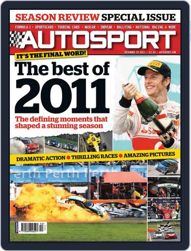 Autosport December 28th, 2011 Digital Back Issue Cover