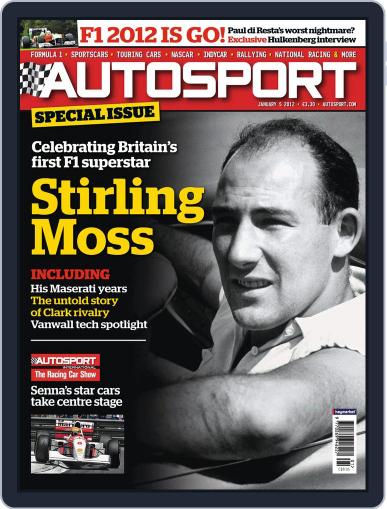 Autosport January 5th, 2012 Digital Back Issue Cover