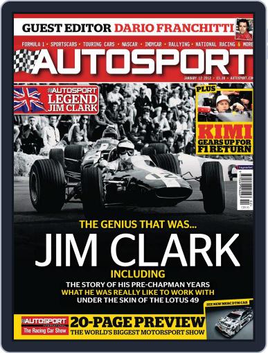 Autosport January 12th, 2012 Digital Back Issue Cover