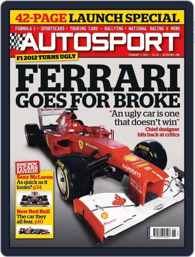 Autosport February 9th, 2012 Digital Back Issue Cover