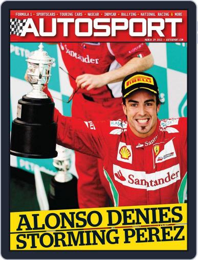 Autosport March 29th, 2012 Digital Back Issue Cover